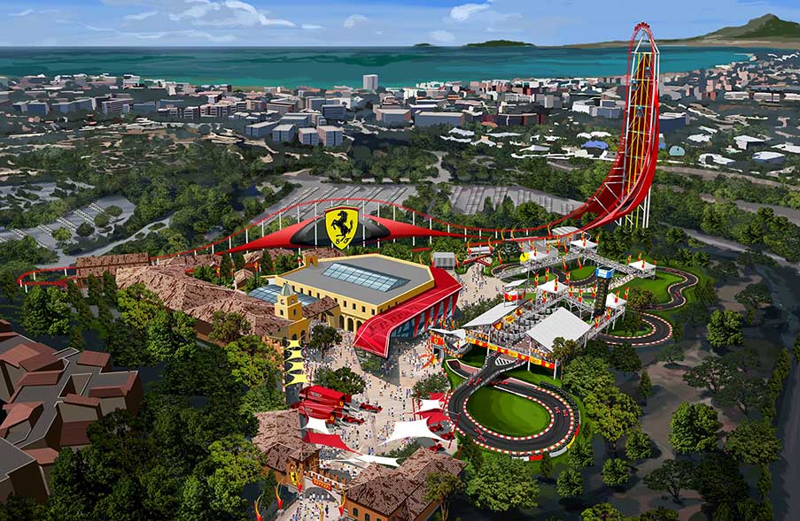 descubre ferrari land portaventura